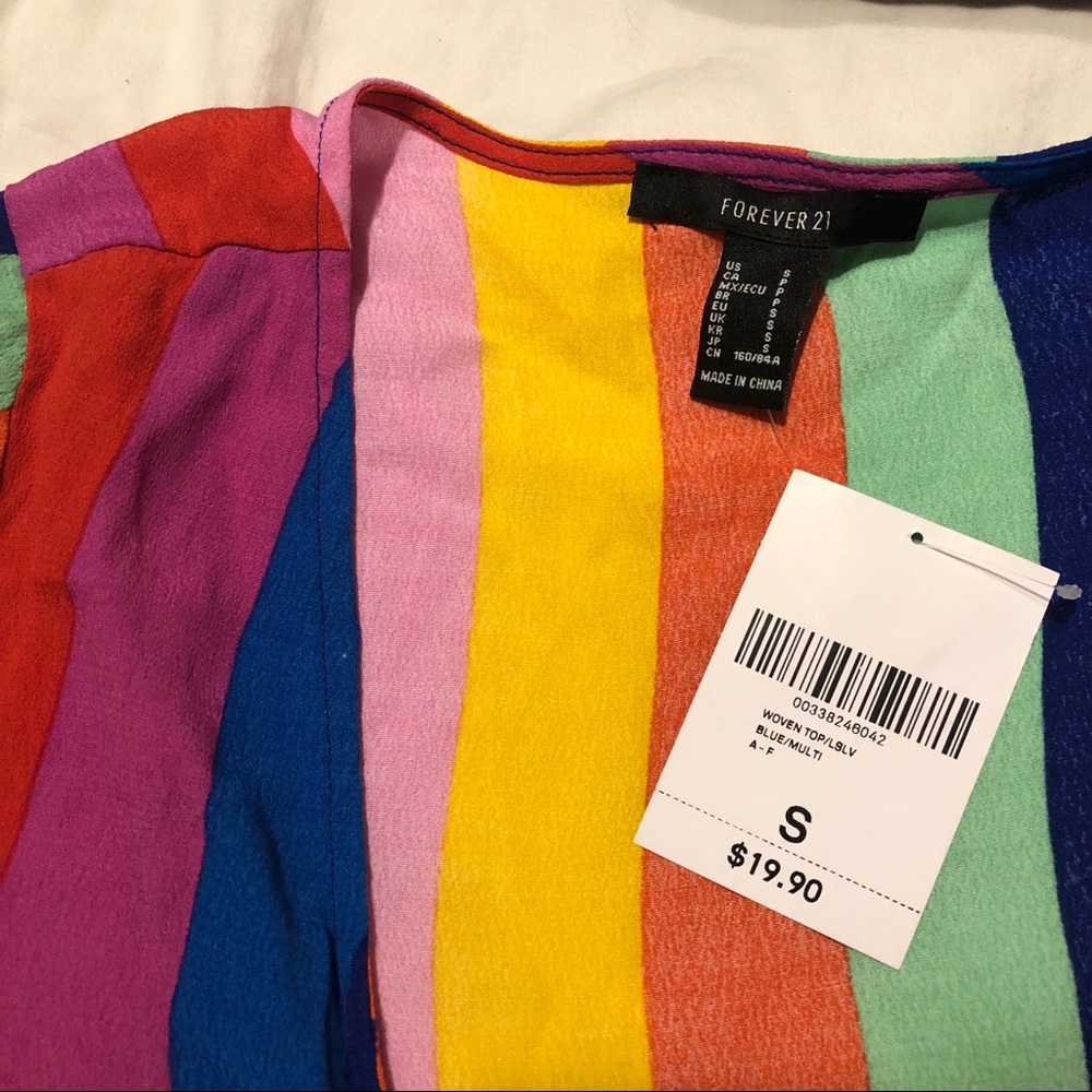 Colorful crop top - Picture 4 of 4